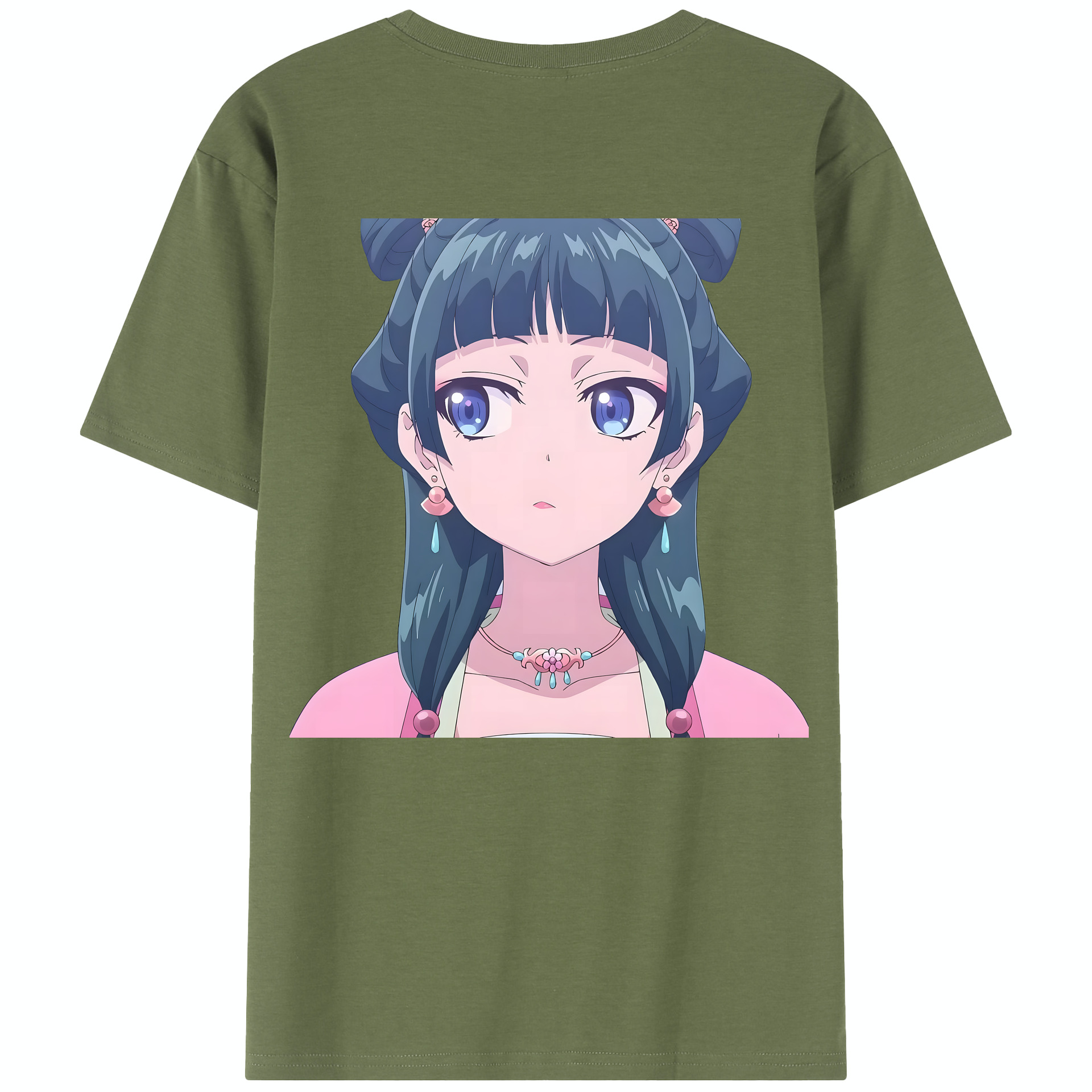 （画像用） 薬屋のひとりごと The Apothecary Diaries 綿100％半袖Tシャツ（背面プリント）